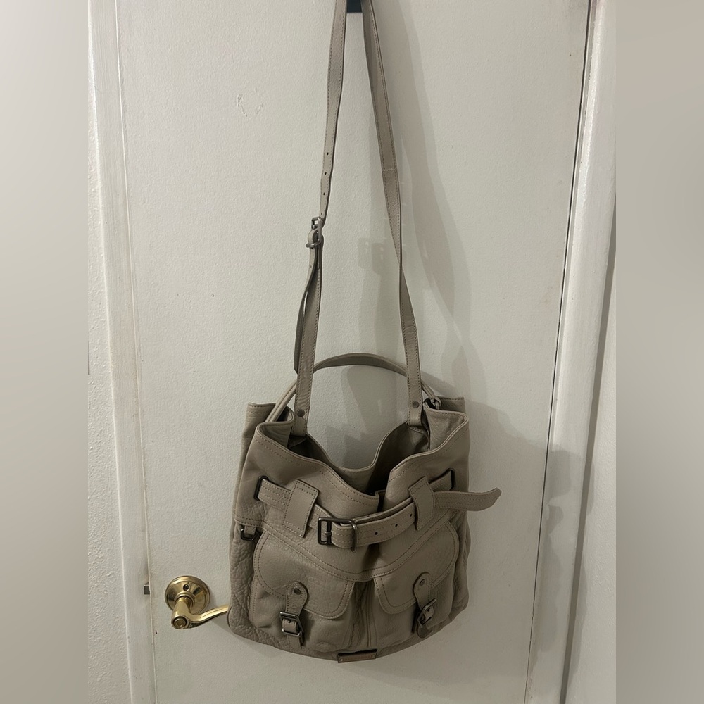 Authentic Burberry Leather Shoulder Bag